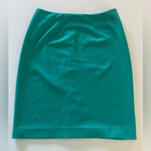Halogen Nordstrom exclusive teal pencil skirt size 4